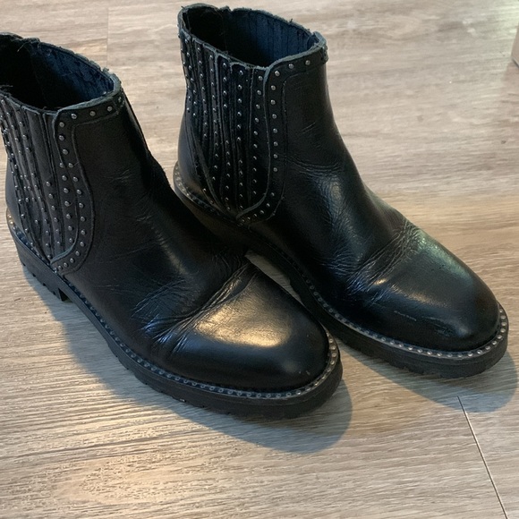 Zara Studded Chelsea boots 37 - Picture 2 of 6
